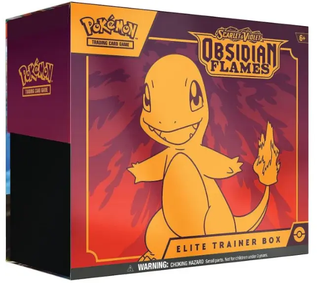 Pokemon Scarlet & Violet 3: Obsidian Flames Elite Trainer Box