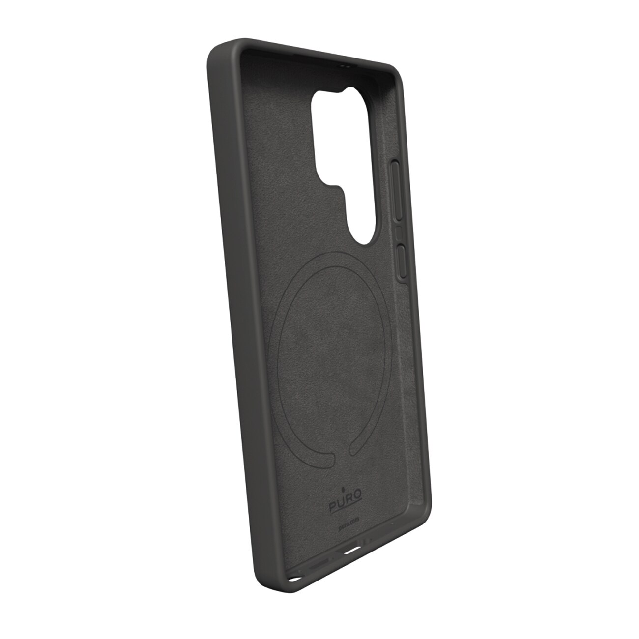 Puro Samsung Galaxy S25 Ultra Icon MAG magnetiskt fodral, svart, bild 2
