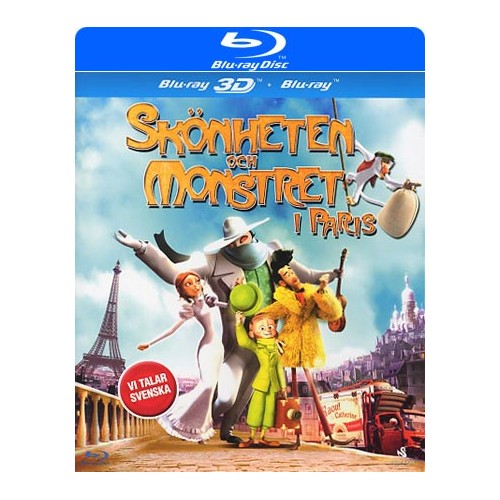 A MONSTER IN PARIS BLU RAY - VI TALER DANSK - VI TALER SVENSKT - VI TALER NORSK - FINSK