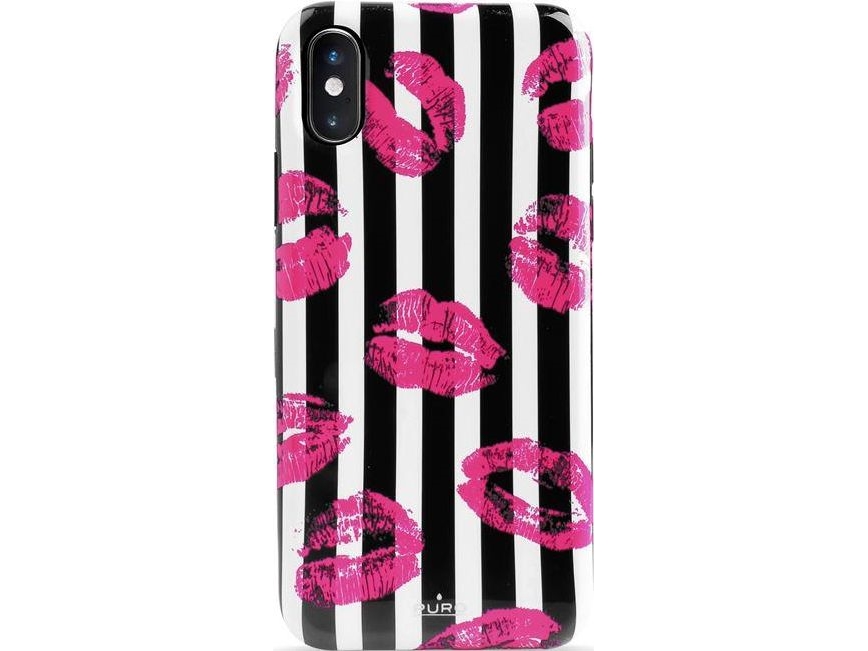Puro Puro Glam Miami Stripes - Iphone Xs / X Case (kiss)