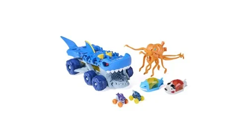 Monster Jam - Mini Jams Megalodon Carrier (6076010), bild 3