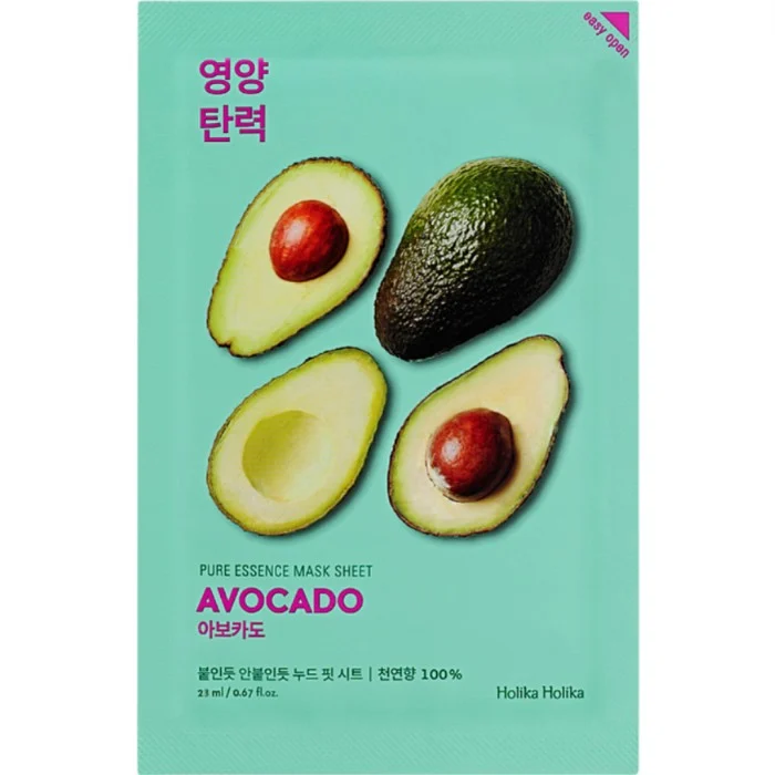 Holika Holika Pure Essence Mask Sheet Avocado 20 ml