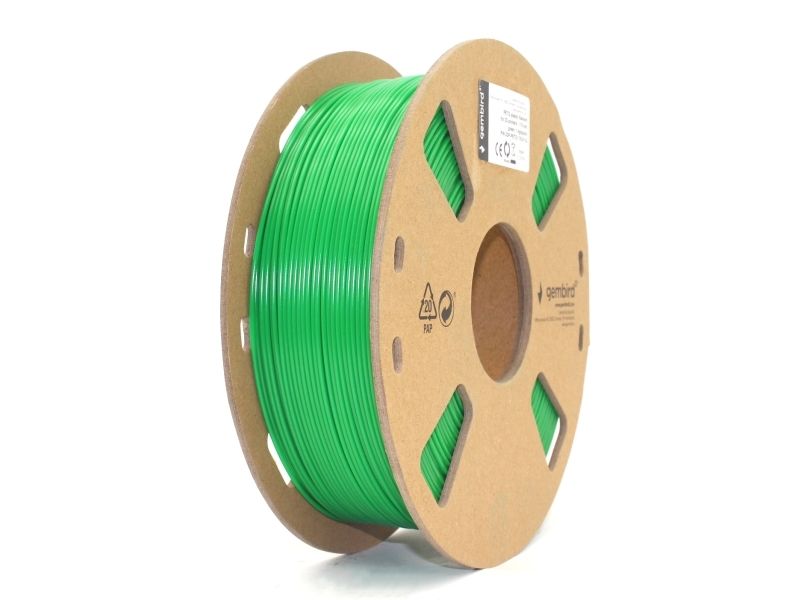 Gembird - Grön - 1 kg - rulle - PETG-fiber (3D)