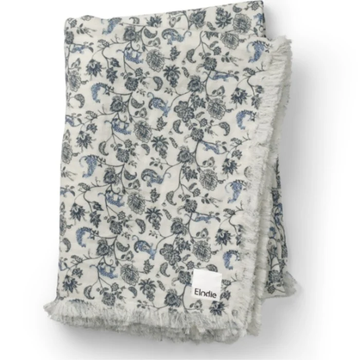 Elodie Details mjuk bomullsfilt, garden leo toile