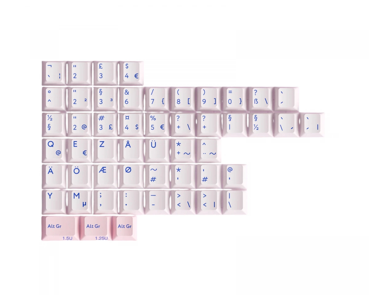 KBDfans PBTfans Poco R2 - International kit