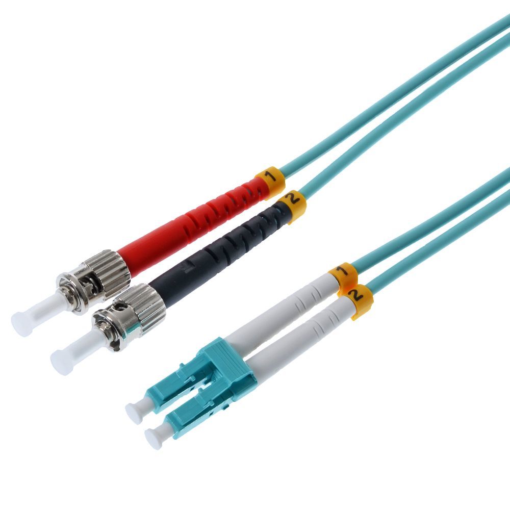 Helos 1m OM3 LC/ST, 1 m, OM3, LC, st
