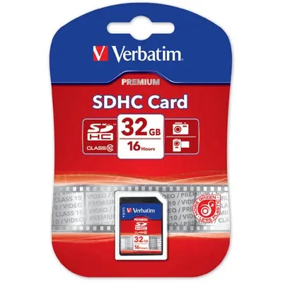 Verbatim Premium-minneskort 32 GB SDHC Class 10, bild 3