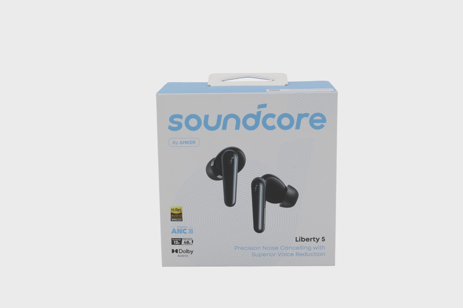 Soundcore Liberty 5 True Wireless in ear-hörlurar (svarta)