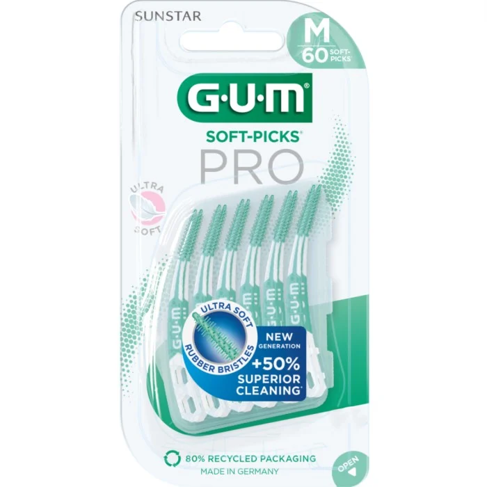 GUM SOFT-PICKS PRO Medium, 60 st