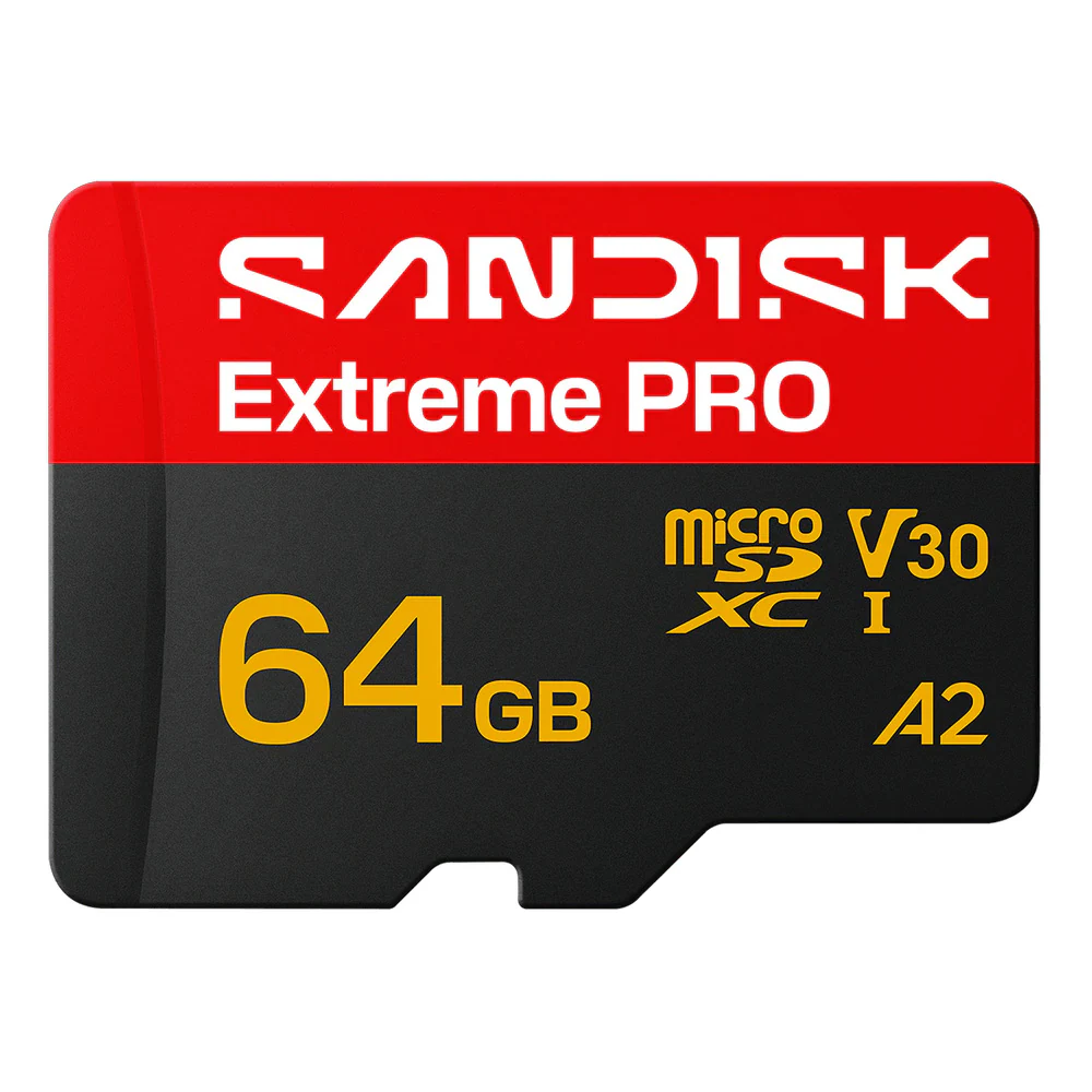 SanDisk Extreme PRO microSD UHS-I Minneskort – 64GB