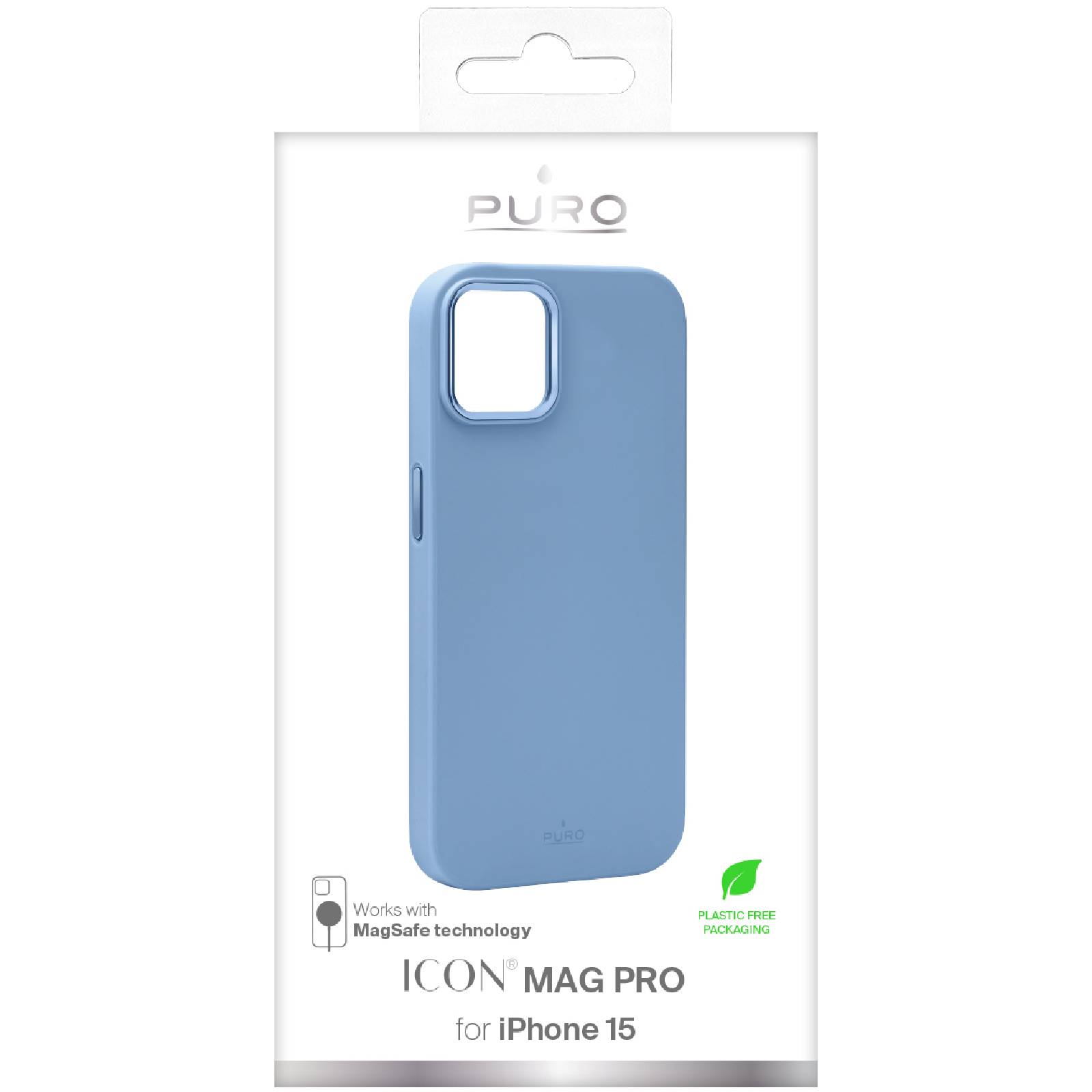 Puro Icon Mag Pro iPhone 15 fodral (blått), bild 2