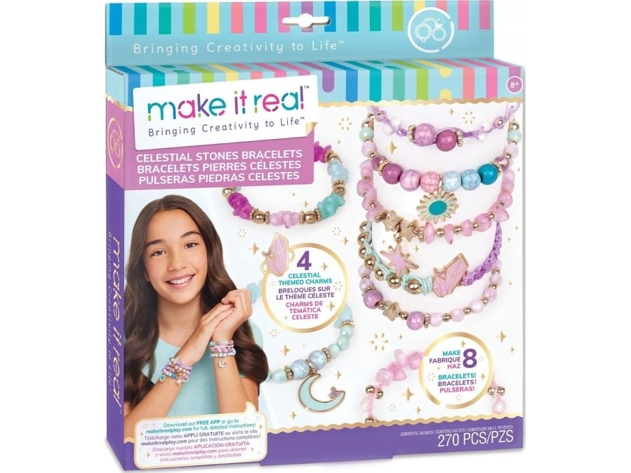MAKE IT REAL armbandsgjutesats Himmelstenar
