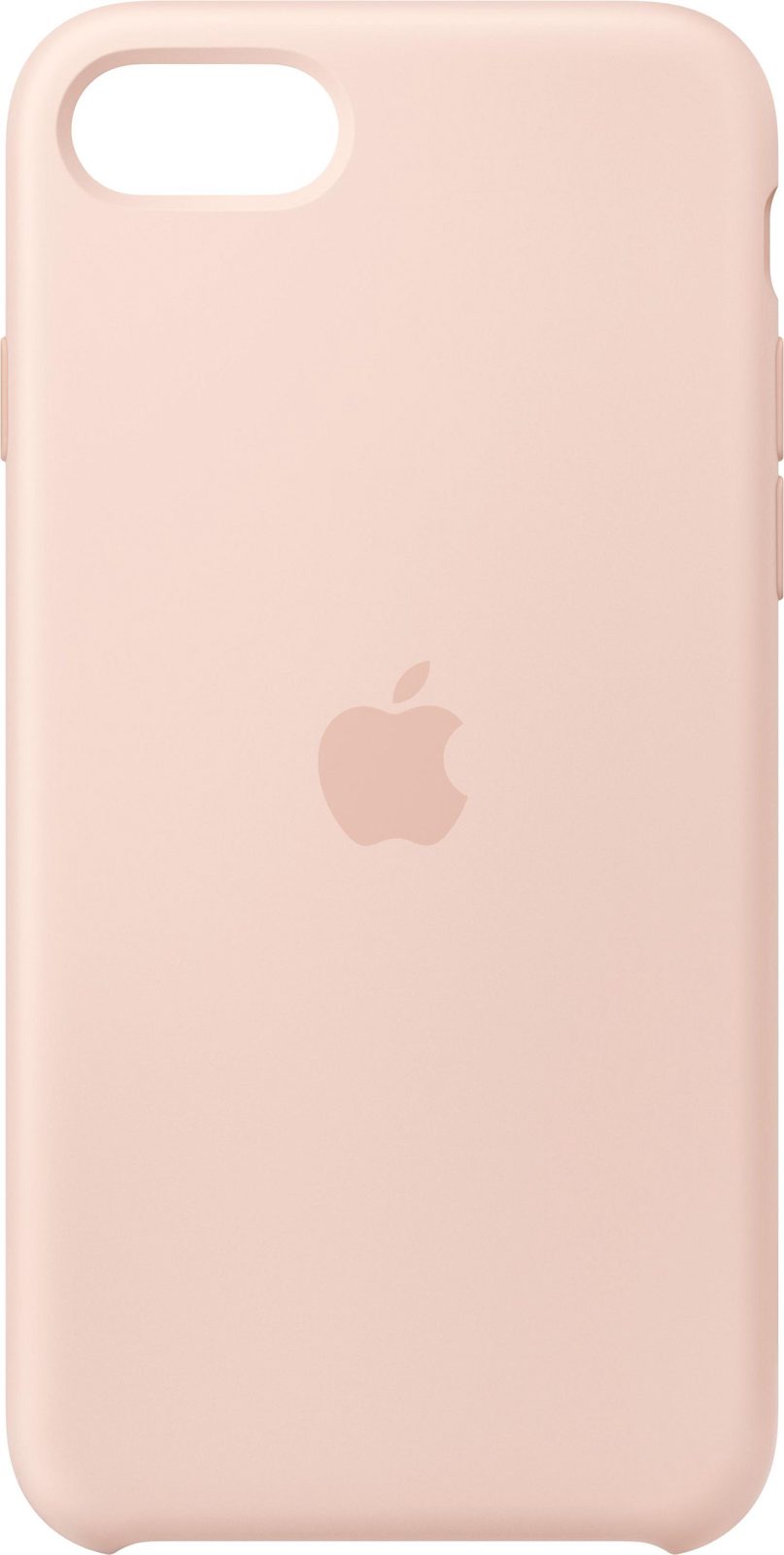Apple iPhone SE 2022 silikonskal kritrosa, bild 2
