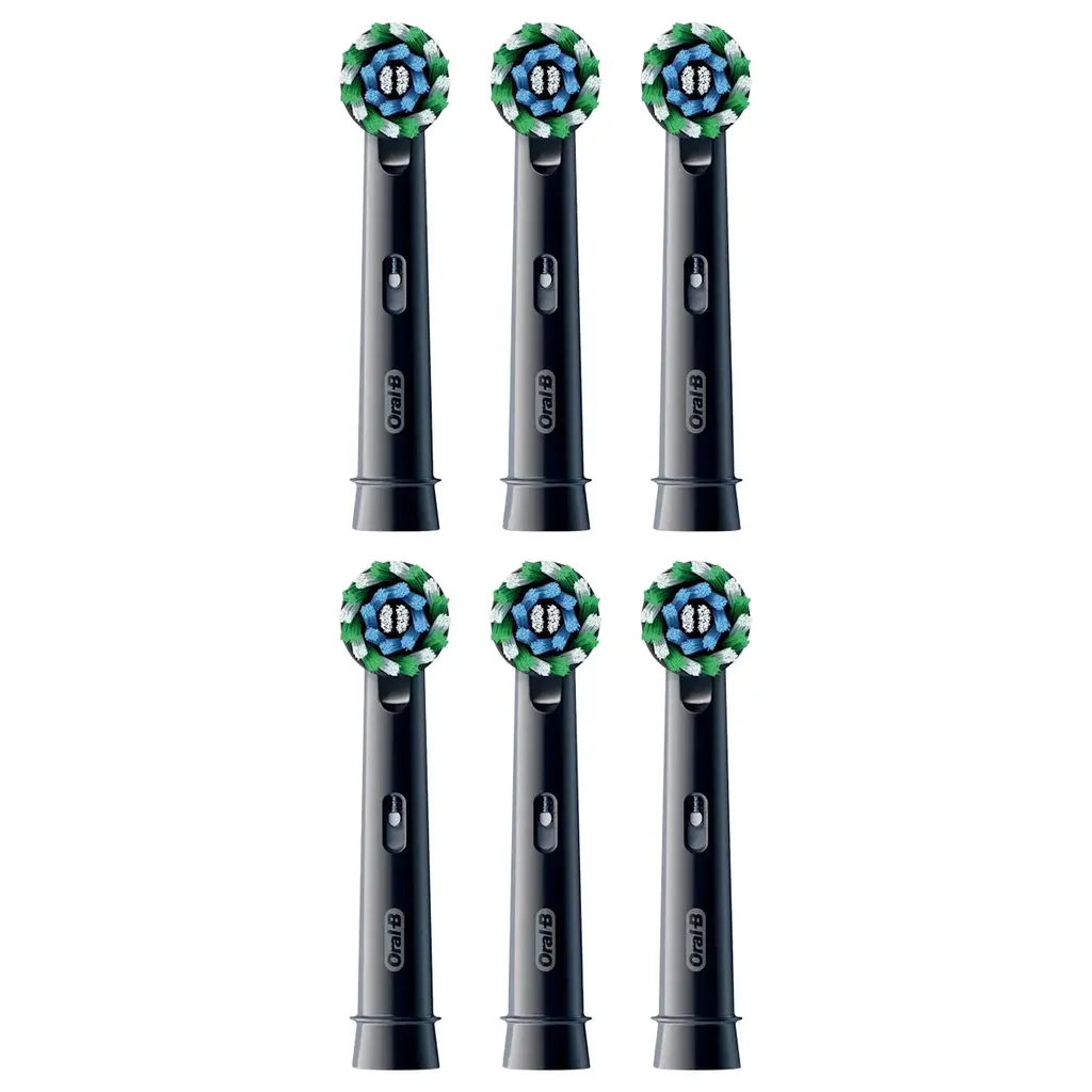 Oral-B Pro Cross Action tandborsthuvuden 6-pack, svart, bild 3