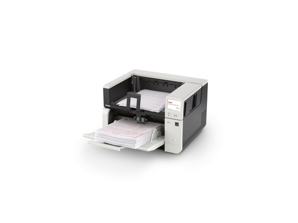 Kodak S3120 Max - Dokumentskanner - Dubbel CIS - Duplex - 305 x 4060 mm - 600 dpi - upp till 120 sidor/minut (mono) / upp till 120 sidor/minut (färg) - ADM (500 ark) - upp till 100000 scanningar per dag - Gigabit LAN, USB 3.2 Gen 1x1