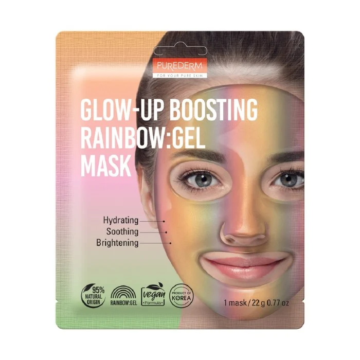 Purederm Glow Up Boosting RAINBOW:gel Mask 22 g