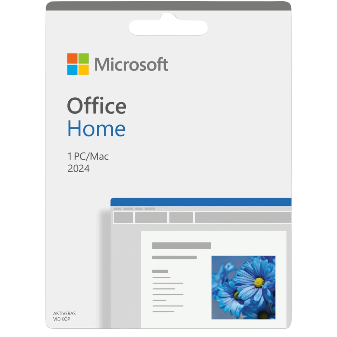 Microsoft Office Home 2024 Fysisk Licens