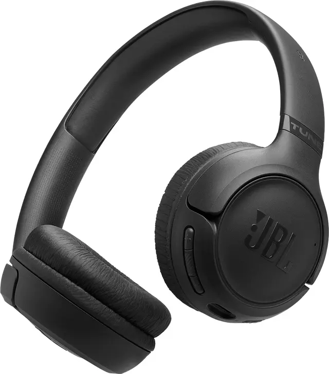 JBL Tune 530BT trådlösa on-ear hörlurar, svart
