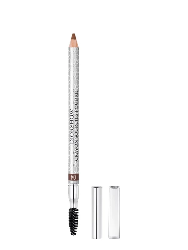 Christian Dior Diorshow, Waterproof, Double-Ended, Eyebrow Cream Pencil & Brush 2-In-1, 04, Auburn, 1.19 g