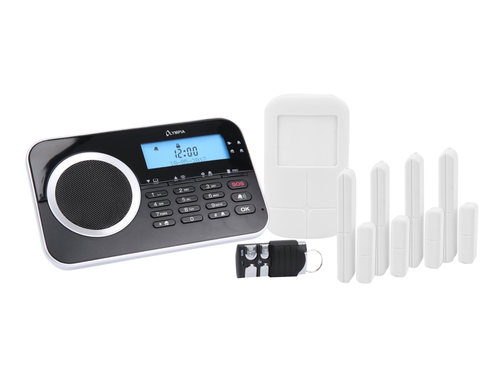 Olympia Protect 9761 GSM-larm, 2:a generationen, svart
