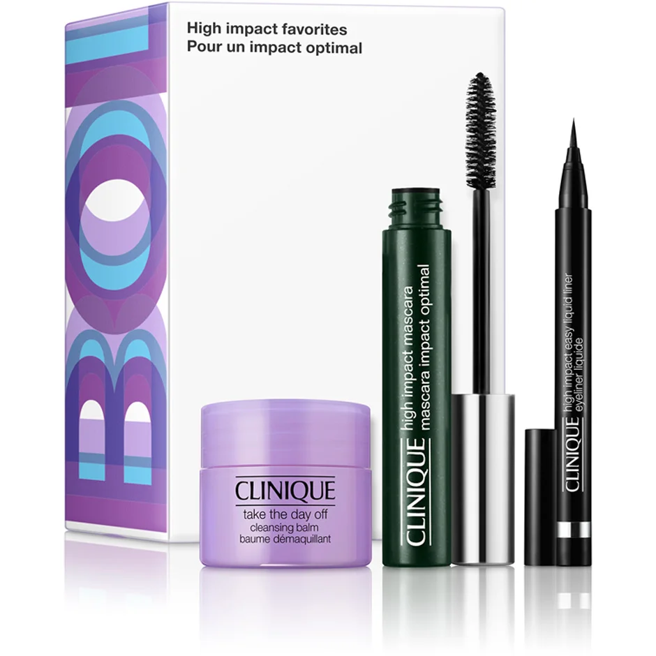 Clinique High Impact Favorites Set 7ml+15ml+0,34g