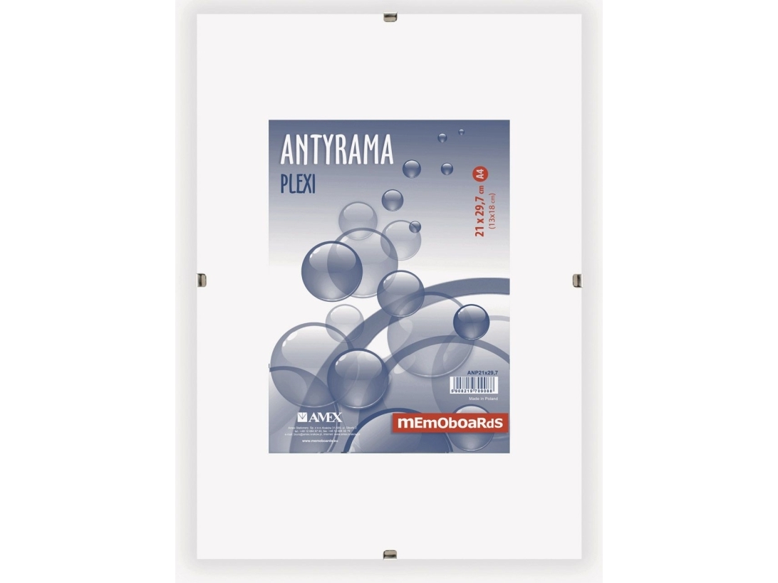 Memoboards Antyrama plexiglasram 60 x 80 cm (ANP60X80 MB)