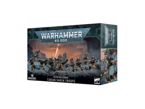 Warhammer 40K - Astra Militarum: Cadian Shock Troops, bild 2