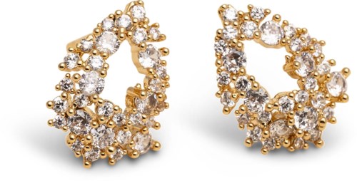 Lily and Rose Petite Miss Alice earrings Crystal Gold