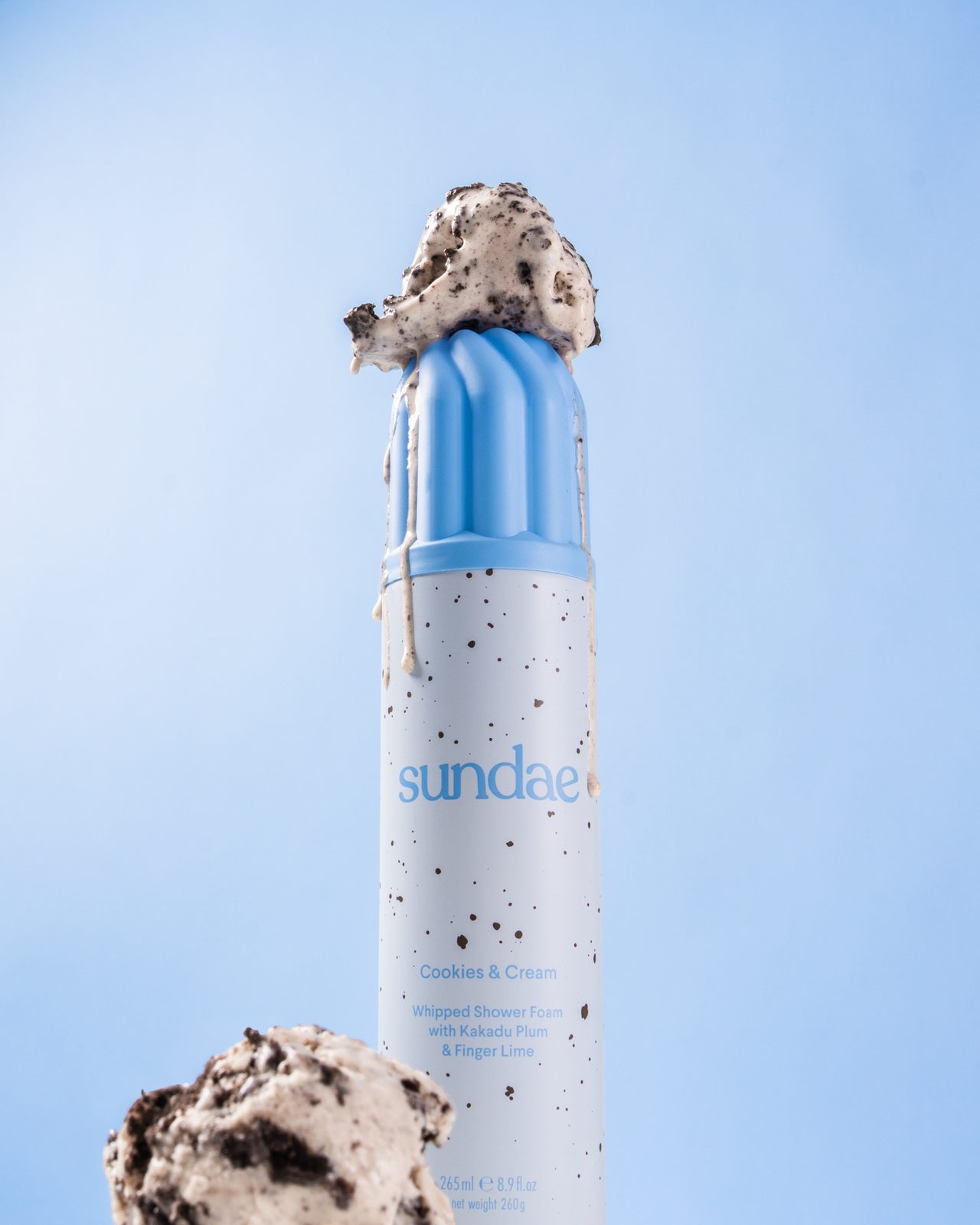 Sundae Cookies & Cream Whipped Shower Foam 265 ml, bild 5
