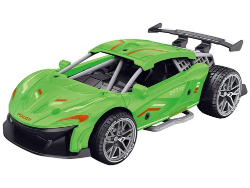 KLX Toys - Pull Back w. Sound - Green (534672), bild 2