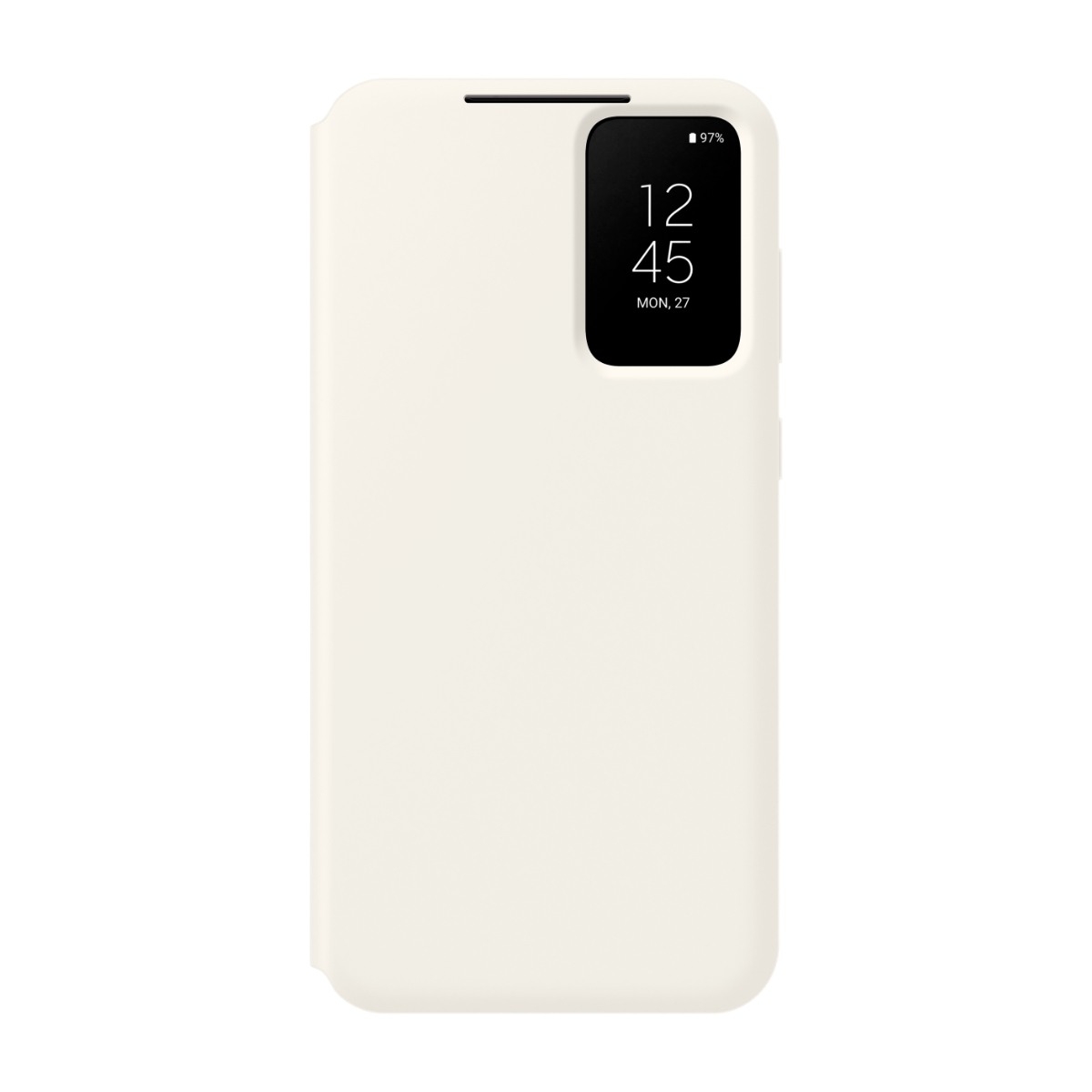 Samsung Galaxy S23+ Smart View Wallet skal, cream, bild 2