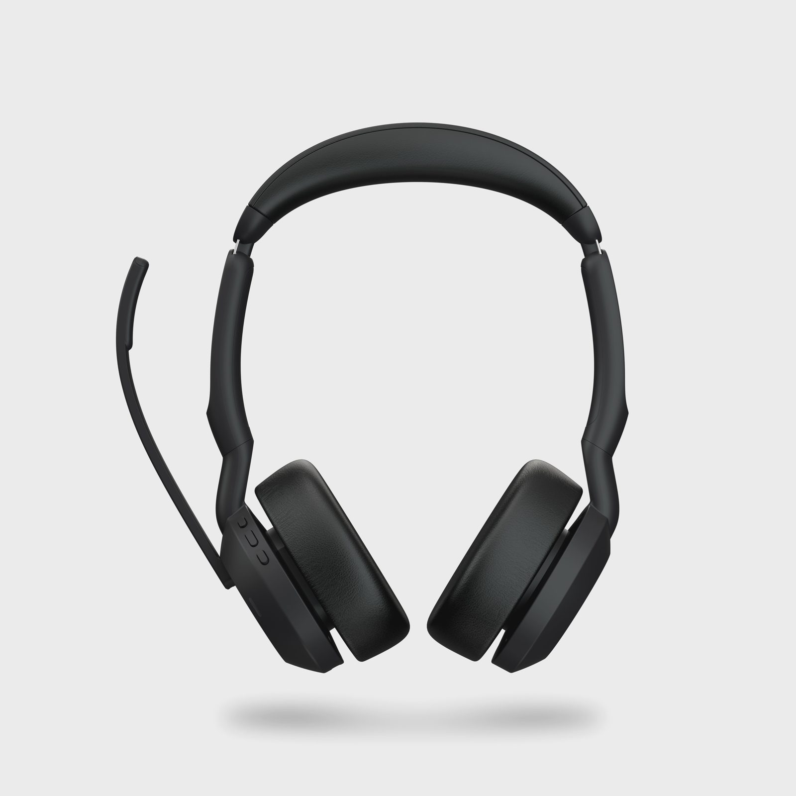 Jabra Evolve2 55 MS Link 380A Stereo trådlöst headset och laddningsställ, bild 5