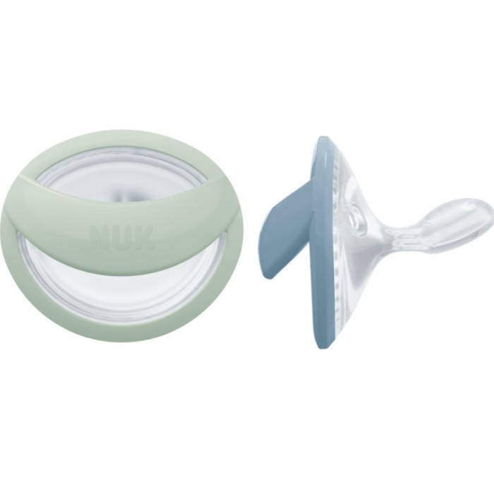 NUK Perfect match Green/Blue 0-6mån, 2 st