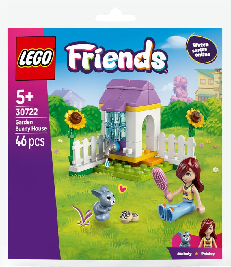 LEGO Friends Kaninhus i trädgården 30722, bild 3