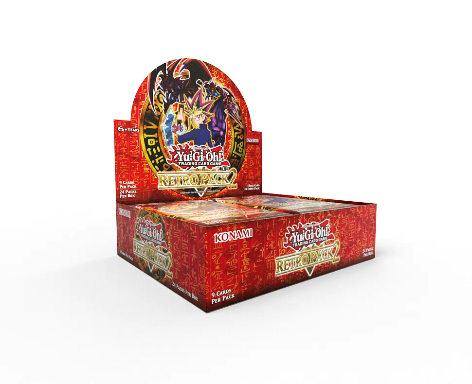 Yu-Gi-Oh! Retro Pack 2 Booster Display