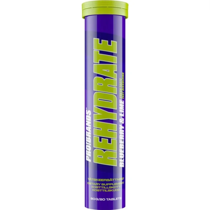 ProBrands Rehydrate tabs blueberry lime, 80 g