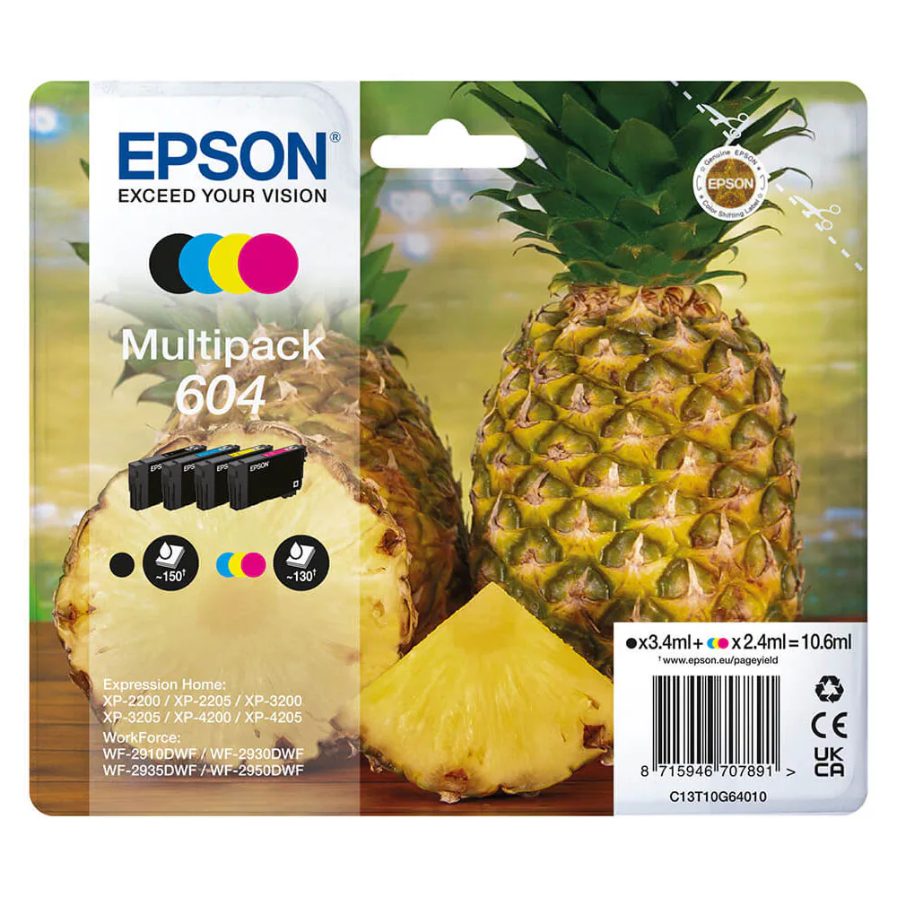 Epson 604 bläckpatroner i multipack