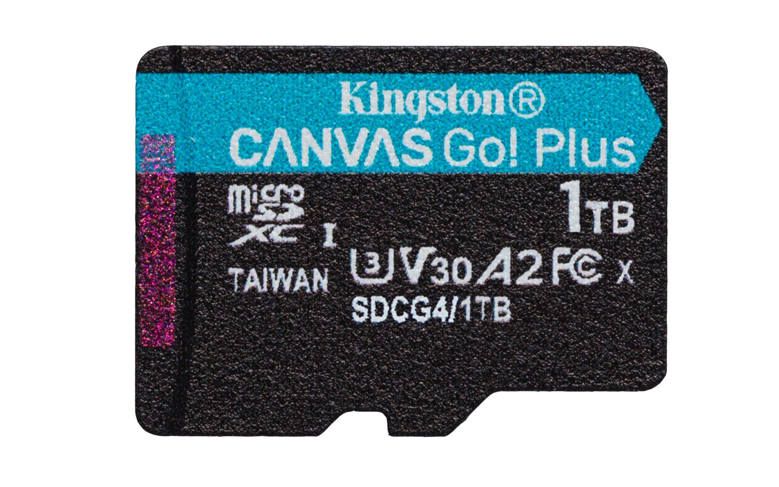 Micro Secure Digital SDXC 1 TB Kingston Canvas Go! Plus Gen4, 200/160 MB/sek, Class 10, UHS-I U3, V30, A2, bild 2