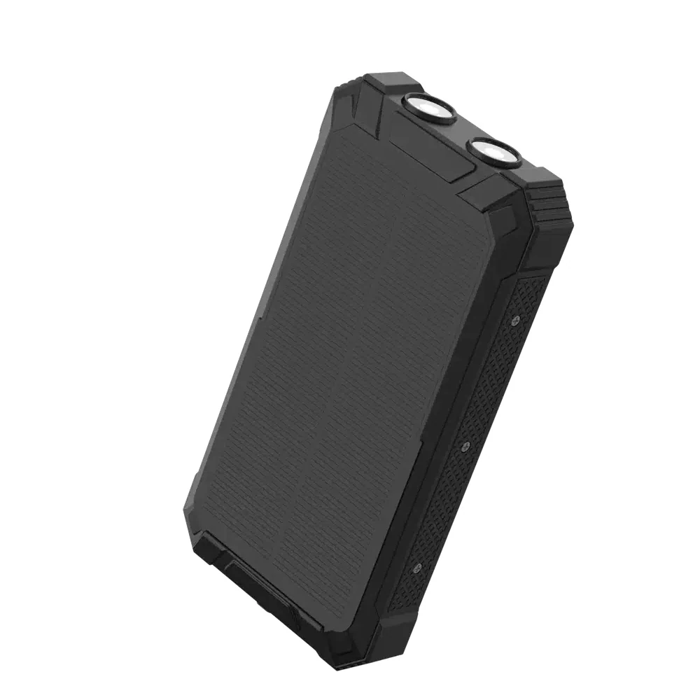 Denver 20000mAh soldriven powerbank (svart), bild 2
