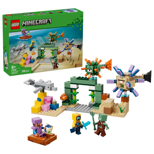 LEGO - Minecraft - Undervattensäventyr (21598)