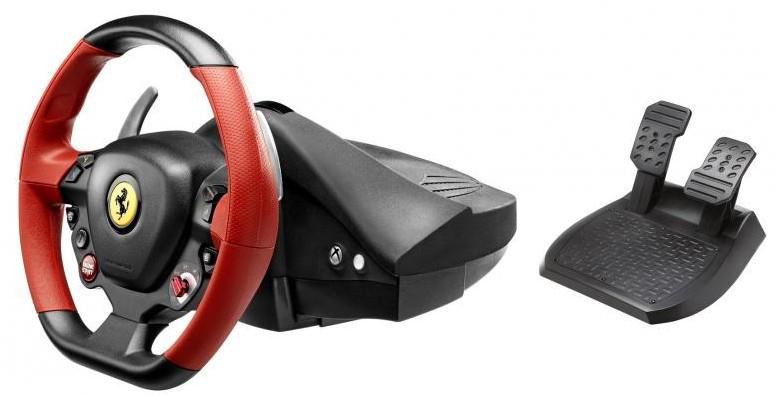 Thrustmaster Ferrari 458 Spider, Ratt och pedalset, Xbox ONE, bild 3