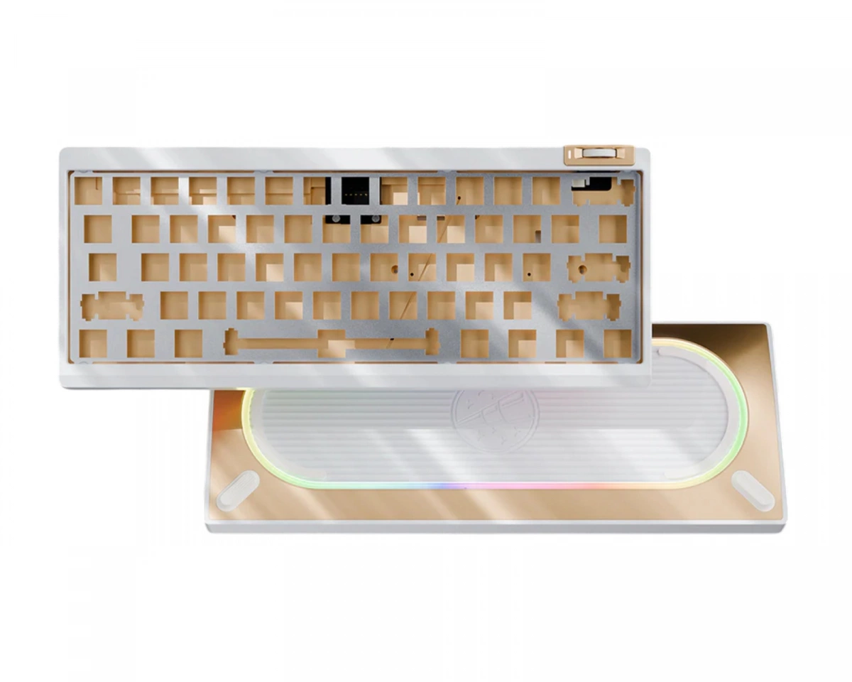 Wuque Studio Zoom64 Case Kit - Moonstone White
