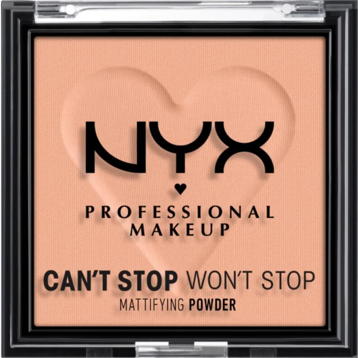NYX PROFESSIONAL MAKEUP Can’t Stop Won’t Stop Mattifying Powder Bright Peach