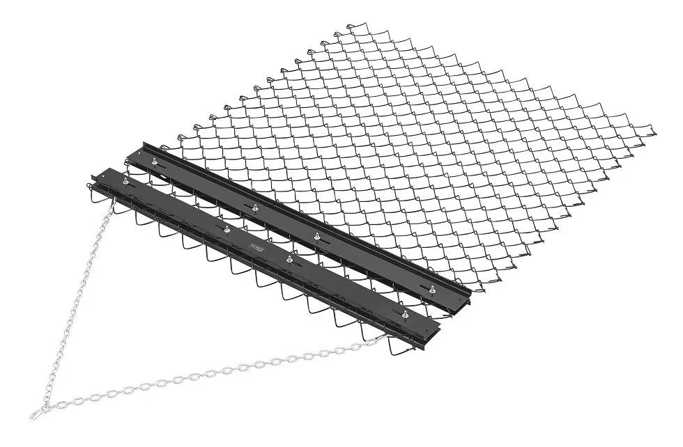 TROLLA vägsladd 120 cm arbetsbredd, 150 cm längd till trädgårdstraktor/ATV