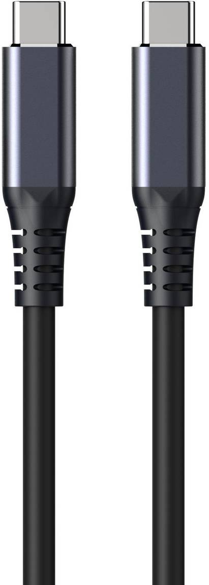 USB-C-kabel eSTUFF INFINITE, USB4 Gen3x2 40Gbps, 240W, 1,2 meter - Svart, bild 2
