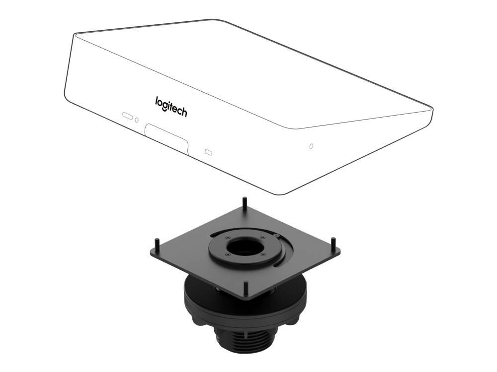 Logitech pekskärmskontroll bordsmontering