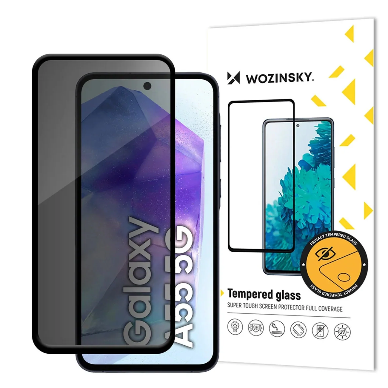 Wozinsky Insynsskyddande glas för Samsung Galaxy S25 Edge