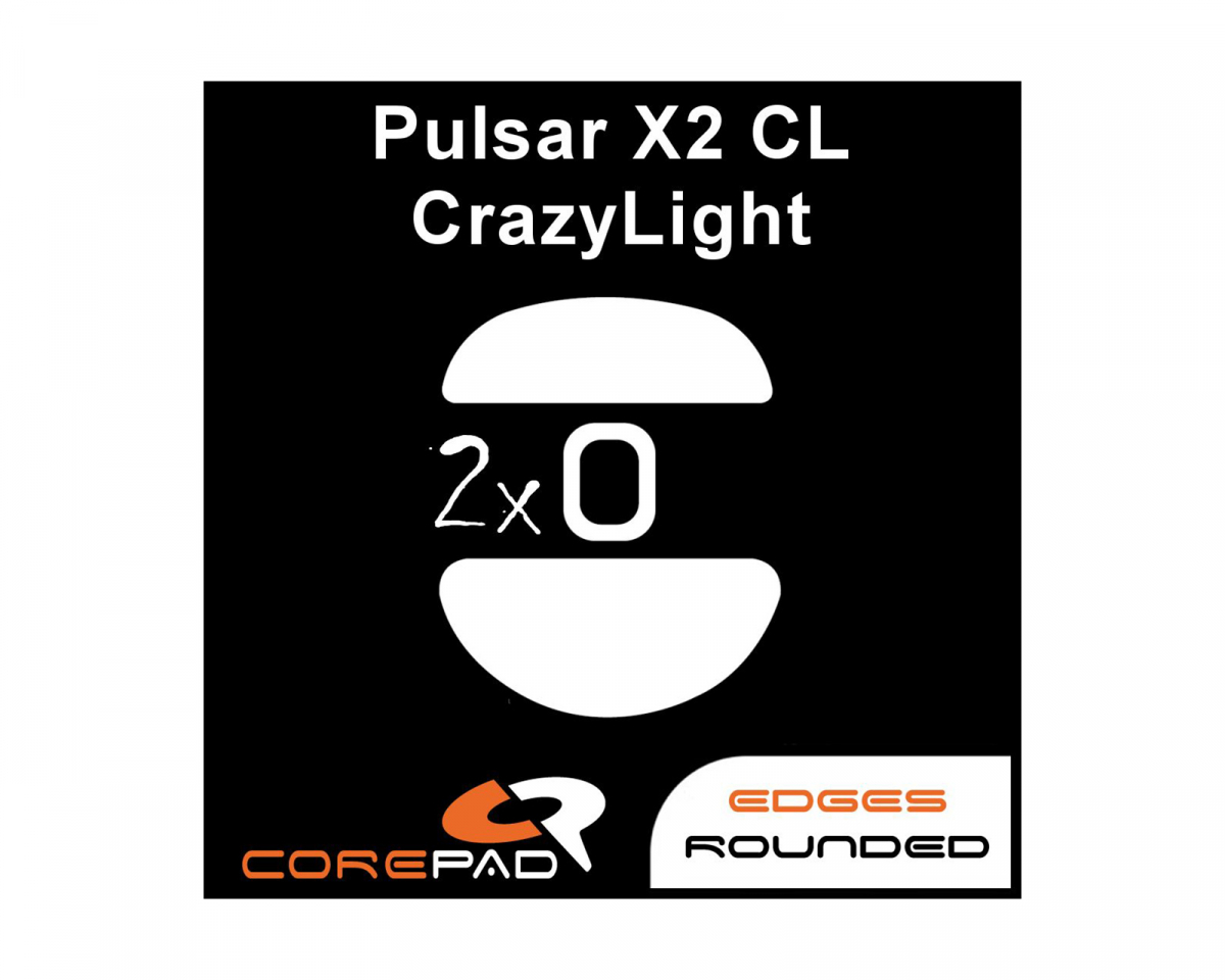 Corepad Skatez PRO till Pulsar X2 CrazyLight