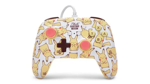 PowerA NSW ENH Wired Controller - Pikachu Blush/ Nintendo Switch, bild 3