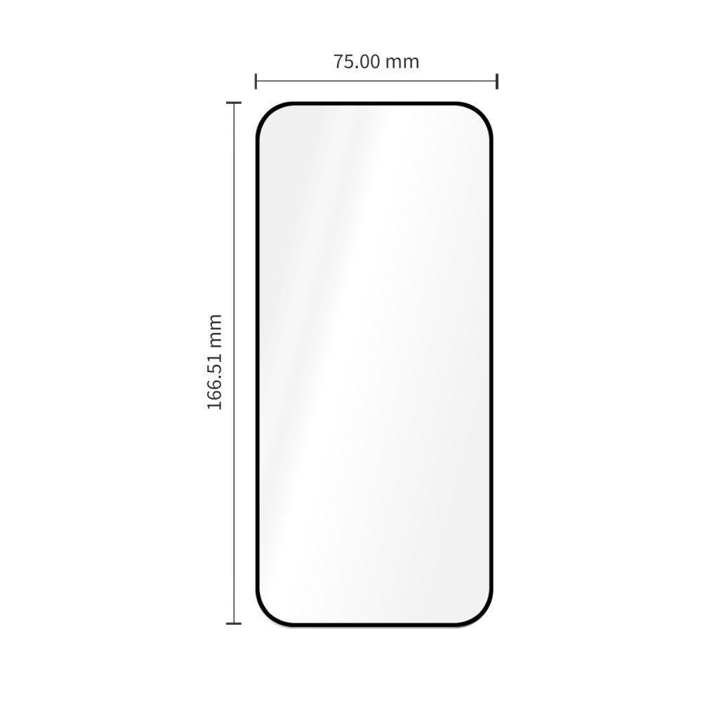 Tech-Protect Glass Fit+ 2-pack härdat glas till Xiaomi Redmi 17 4G / 5G – Svart, bild 2